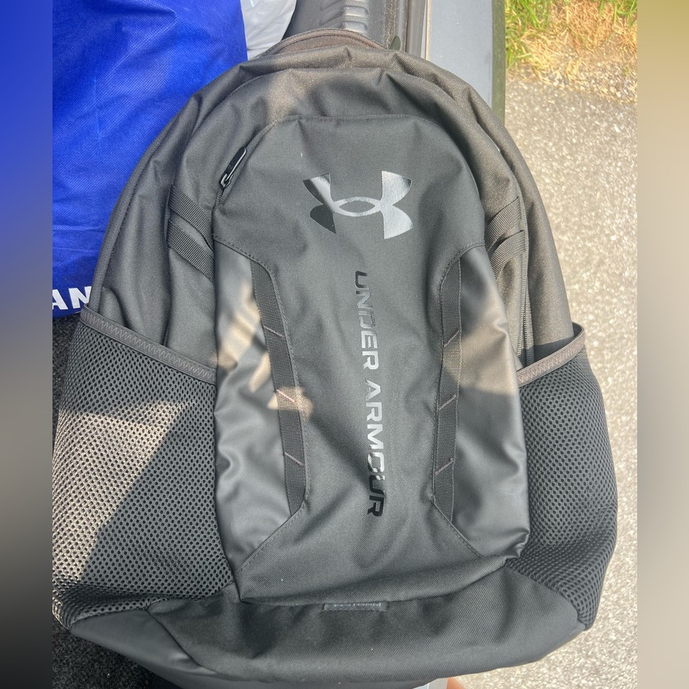 Under Armour Black and Gray Backpack